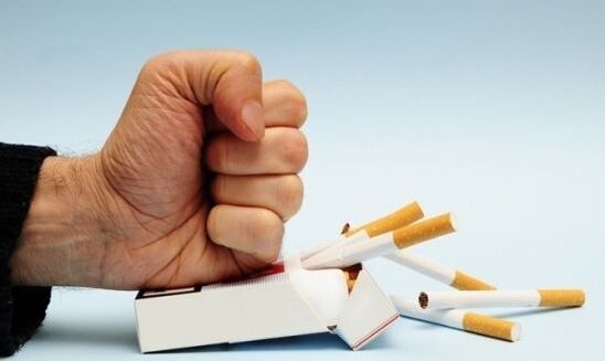 stop smoking to prevent finger joint pain